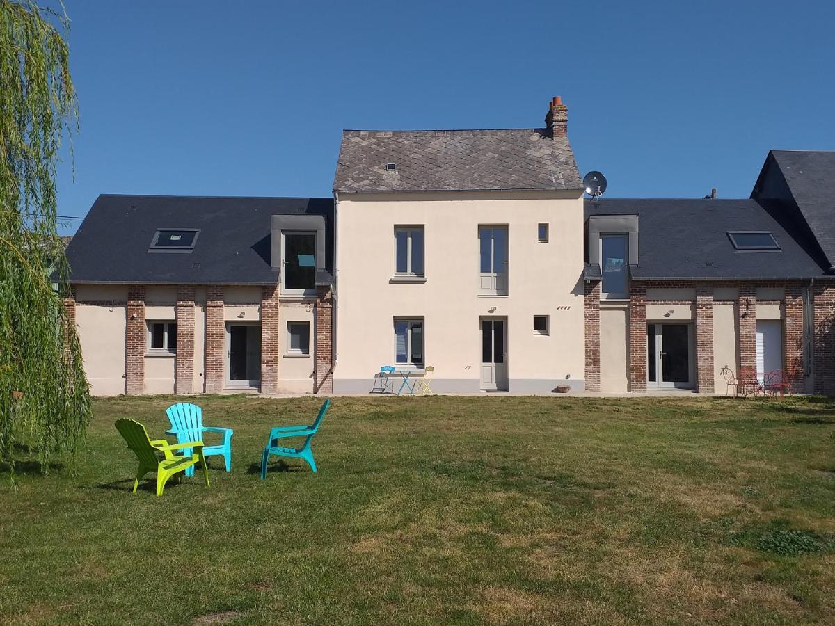 Gite 3 Les Embruns Ancien Corps De Ferme Plage Aparthotel Criel-sur-Mer Exterior photo
